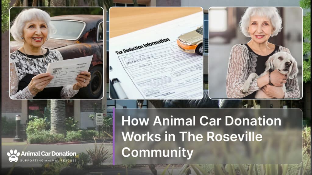 How Animal Car Donation Works in The Roseville Community
