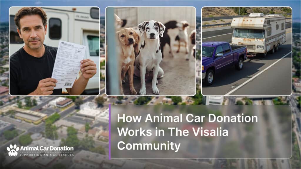 How Animal Car Donation Works in The Visalia Community