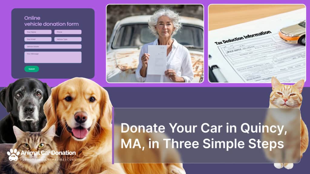 Donate Your Car in Quincy, MA, in Three Simple Steps