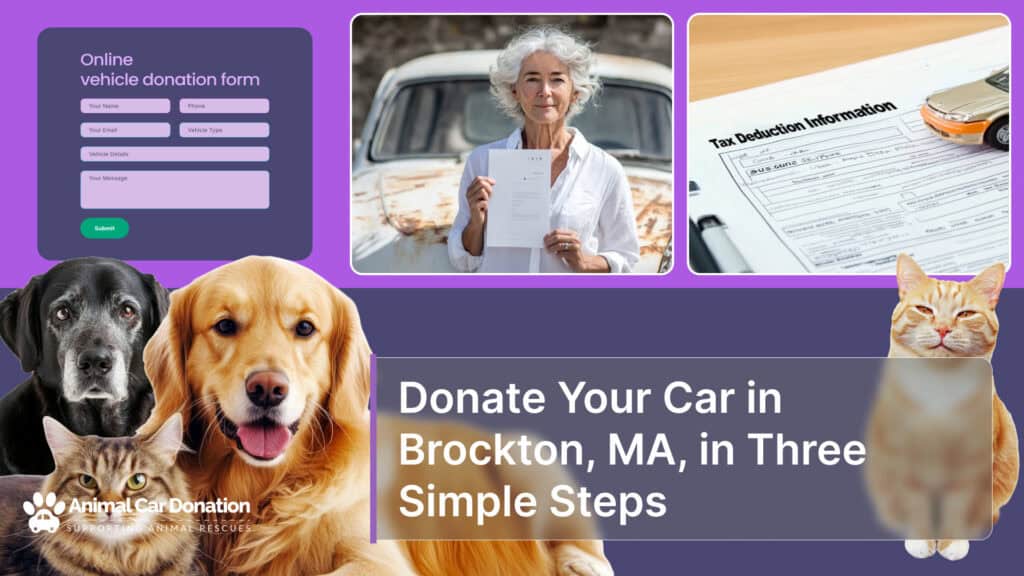 Donate Your Car in Brockton, MA, in Three Simple Steps