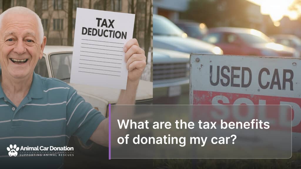 What are the tax benefits of donating my car