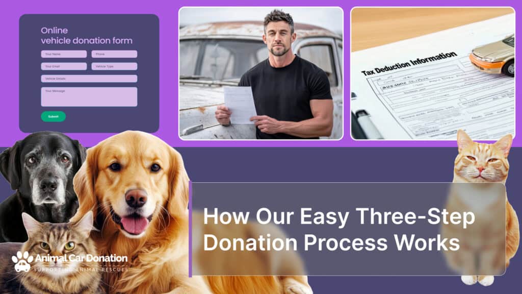 How Our Easy Three-Step Donation Process Works
