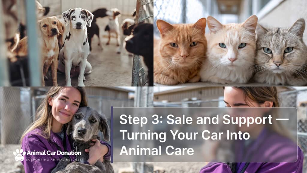 Step 3: Sale and Support — Turning Your Car Into Animal Care