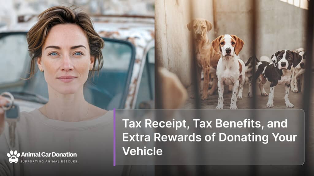 Tax Receipt, Tax Benefits, and Extra Rewards of Donating Your Vehicle
