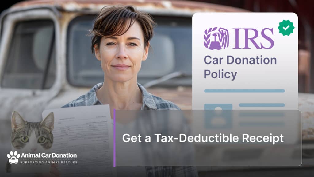 Get a Tax-Deductible Receipt