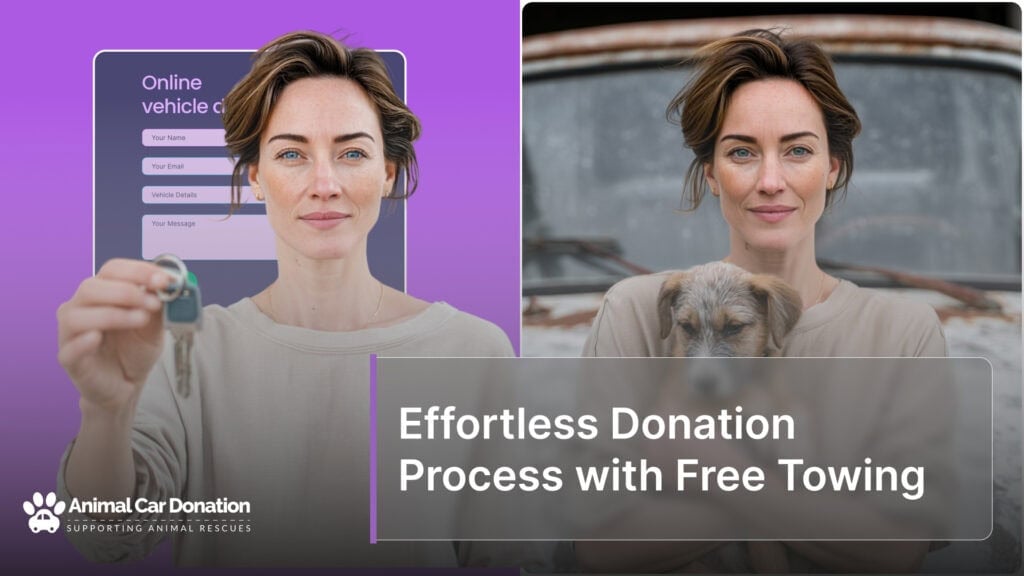 Effortless Donation Process with Free Towing