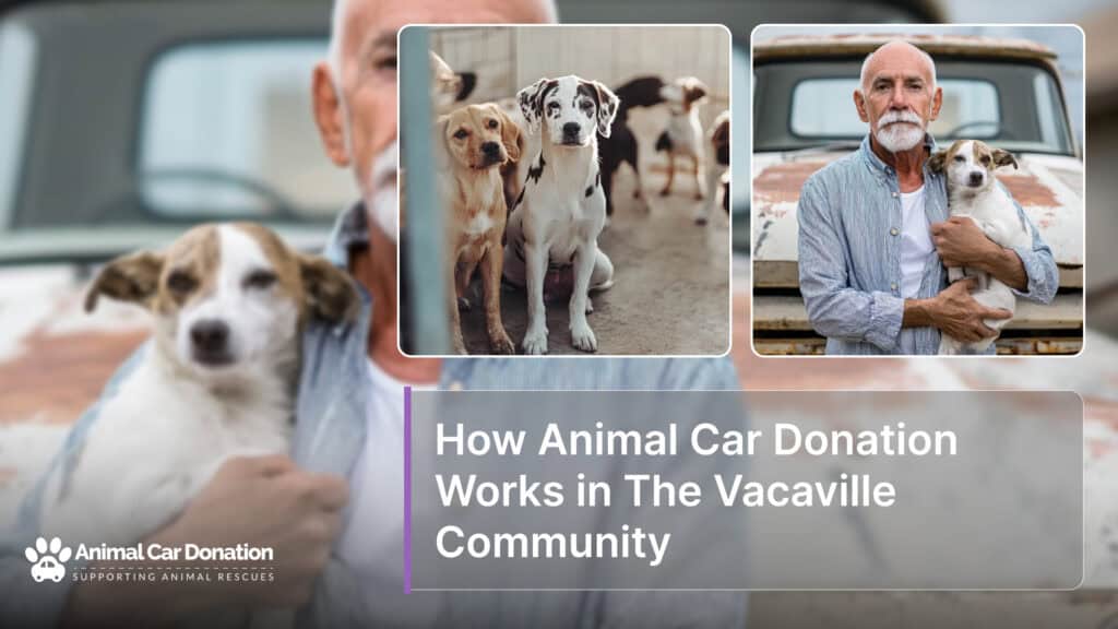 How Animal Car Donation Works in The Vacaville Community