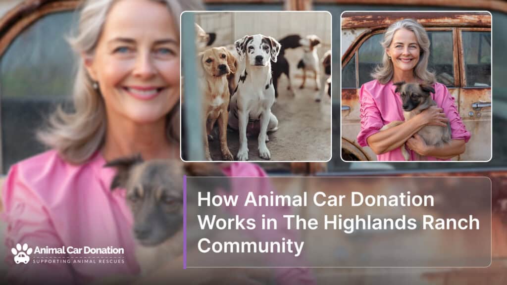 How Animal Car Donation Works in The Highlands Ranch Community