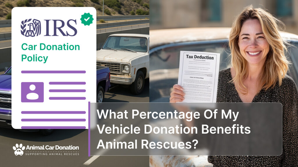 What Percentage Of My Vehicle Donation Benefits Animal Rescues?