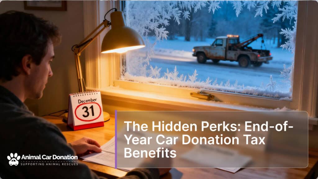 The Hidden Perks: End-of-Year Car Donation Tax Benefits