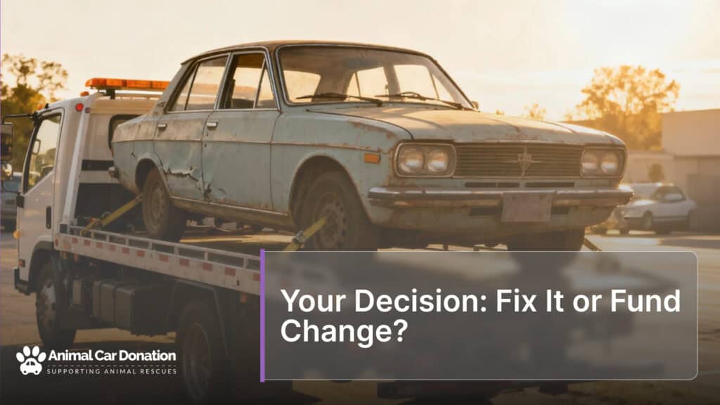 Your Decision: Fix It or Fund Change?