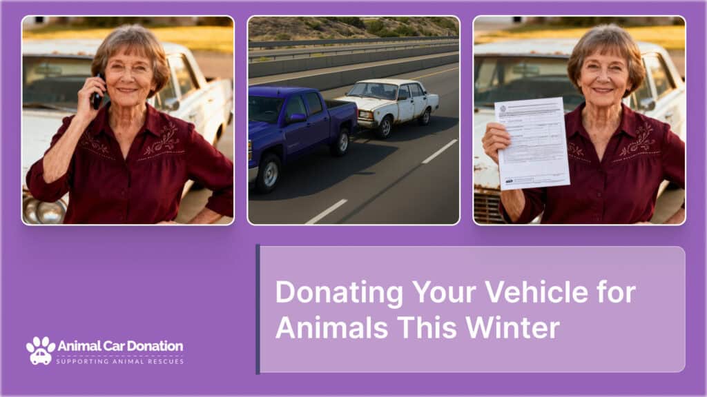 Donating Your Vehicle for Animals This Winter