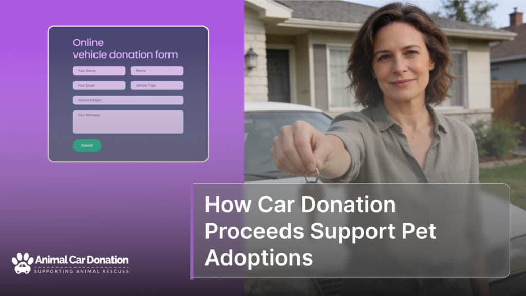 How Car Donation Proceeds Support Pet Adoptions