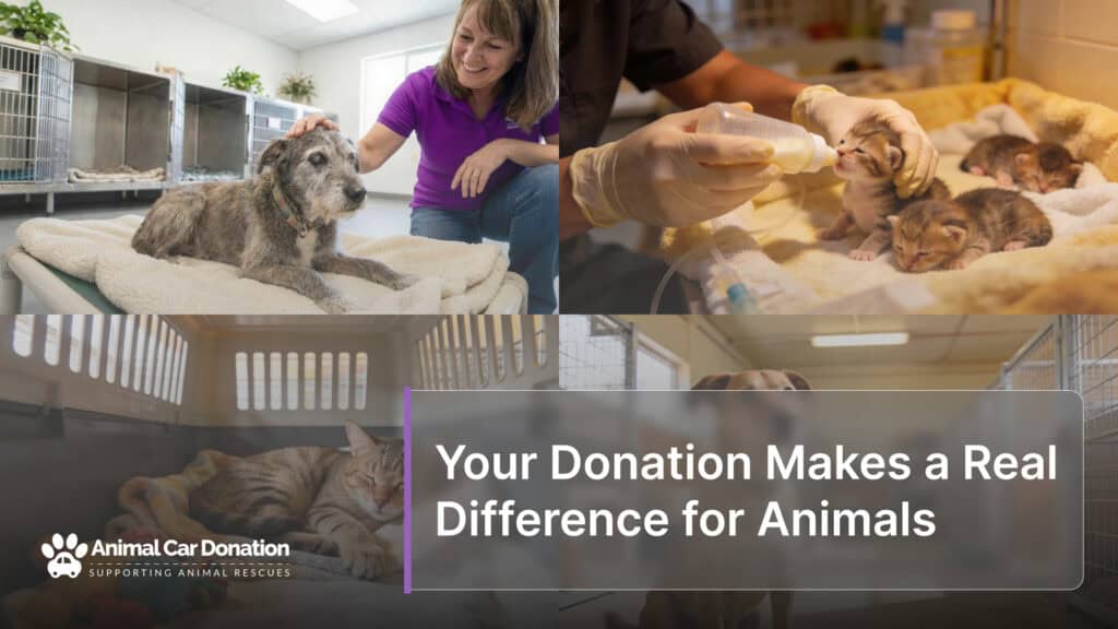 Your Donation Makes a Real Difference for Animals