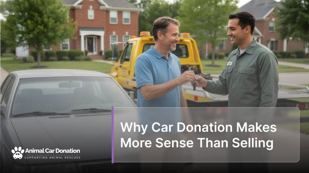 Why Car Donation Makes More Sense Than Selling
