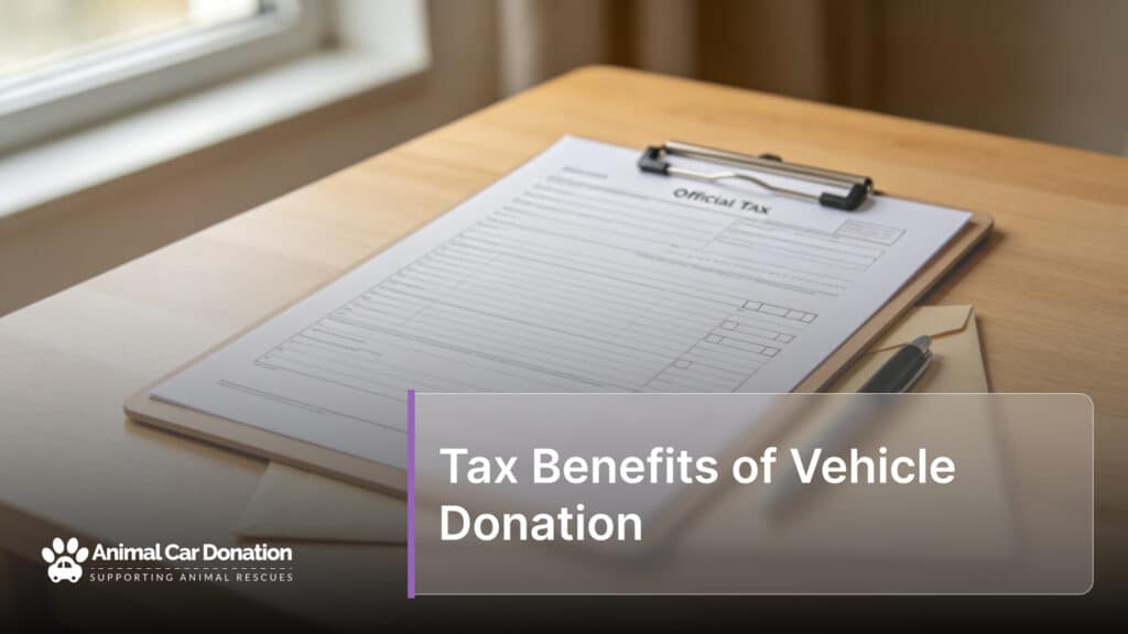 Tax Benefits of Vehicle Donation